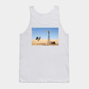 Wind driven water pump South Australia Tank Top